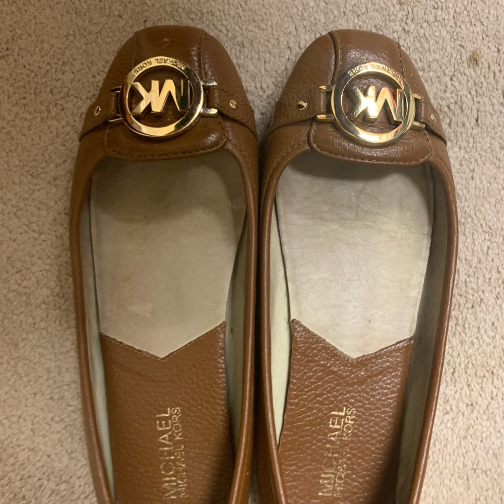 Michael Kors Brown Flats